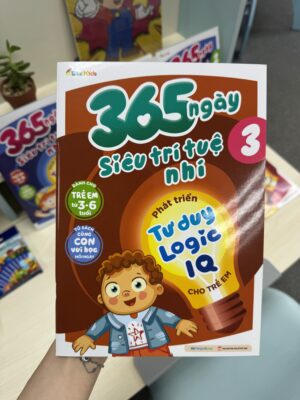 Bộ sách 365 Ngày Siêu Trí Tuệ Nhí - Phát Triển Tư Duy Logic IQ Cho Trẻ Em 2 Hình ảnh minh họa dễ thương của sách