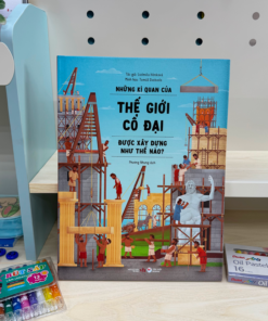 Bộ sách “Những kì quan của thế giới được xây dựng như thế nào?” 2 Cuốn “Những kì quan của thế giới cổ đại được xây dựng như thế nào?”