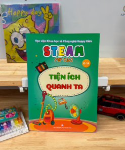 review bo sach steam for kids 1